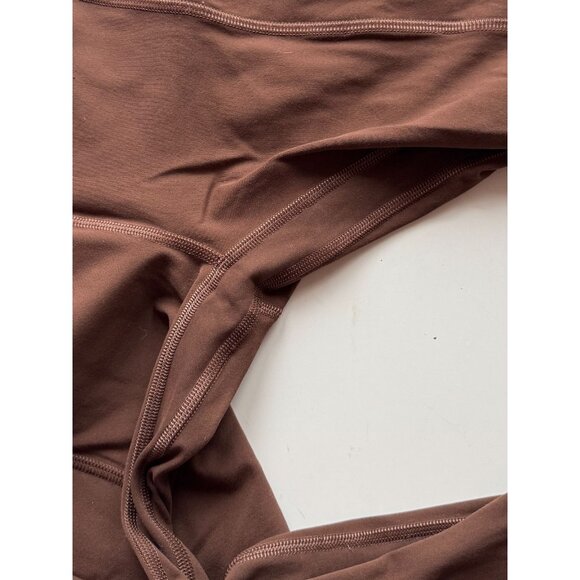 LULULEMON Align Pockets 25" Java Brown High Rise Cropped Leggings, Size 4 - Picture 7 of 14